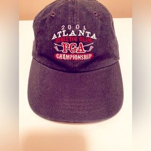 PGA Championship Official 2001 Atlanta Athletic Club Golf Hat